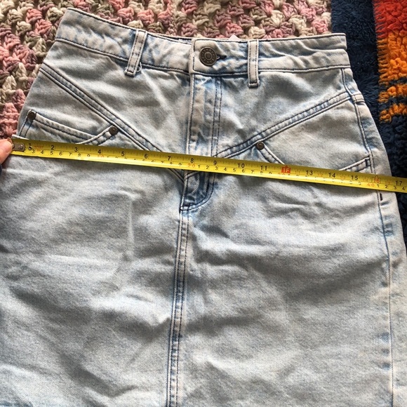 SANDRO PARIS Denim Mini William Skirt - Picture 16 of 16